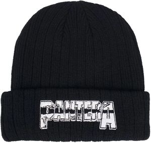 Pantera - Embroidered Logo - Acrylic Knit Hat - Black BN315111H00