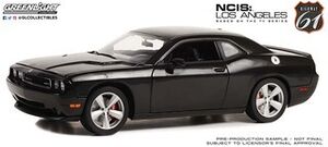 NCIS: Los Angeles - 2009 Dodge Challenger SRT8 Brilliant Black 1/ 18th Scale Die-Cast Car