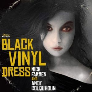 Woman In The Black Vinyl Dress