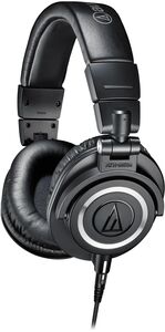 Audio Technica ATH-M50X Professional Studio Monitor Headphones - PRO Audio (Black)