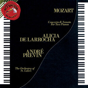 Concerto & Sonata for 2 Pianos , Alicia de Larrocha