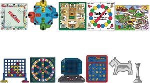 Monogram - Hasbro Games 3D Foam Bag Clip 