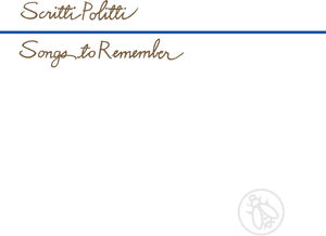 Songs to Remember , Scritti Politti