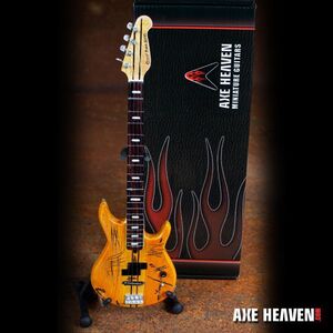 Axe Heaven Michael Anthony Distressed BB2000 Yamaha Mini Bass Guitar Replica Collectible MA-324 
