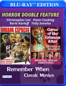 Horror Express /  Curse of the Crimson Altar , Christopher Lee