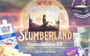 Netflix - Slumberland Concession Kit (Collectible cups, Popcorn, Fruity Snacks and an Icee Slush)