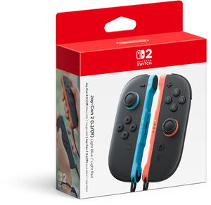 Switch 2 Accessory: Controller - Nintendo JOY - CON 2: (L)/ (R) Light Blue/ Light Red
