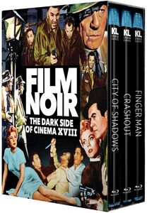 Film Noir: The Dark Side of Cinema XVIII [City of Shadows /  Crashout /  Finger Man]