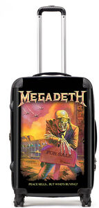 MEGADETH TRAVEL BACKPACK LUGGAGE PEACE SELLS