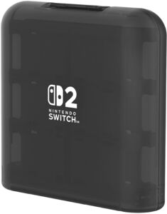 Switch 2 Accessory: Case - HORI Cardcase 24 - Black: Officially Licensed by Nintendo