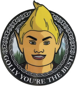 The Elder Scrolls IV: Oblivion - Adoring Fan Pin Badge
