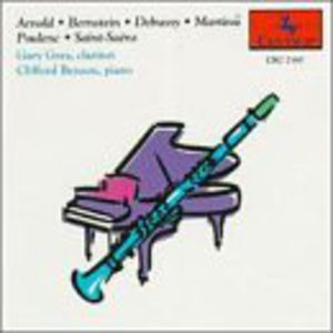 Clarinet & Piano: Bernstein, Debussy, Poulenc, Etc