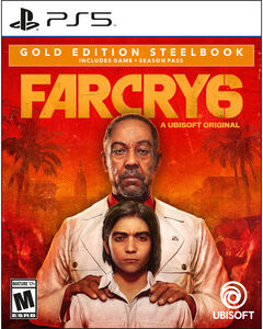 Far Cry 6 SteelBook Gold Edition for PlayStation 5 