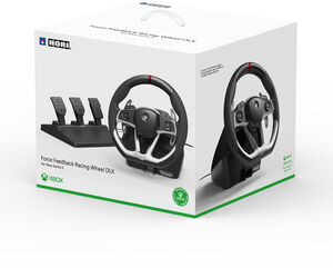 Xbox Accessory:  Racing Wheel - HORI Force Feedback Racing Wheel:  Officially Licensed by Microsoft 