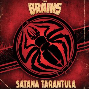 Satana Tarantula - Gold/ red Splatter