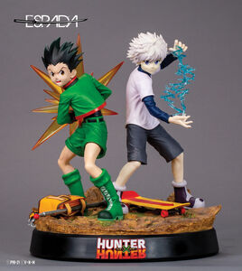 GON AND KILLUA (RESIN STATUE)