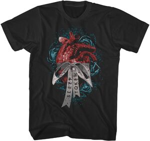 Sleep Token - Love You Want Heart T-Shirt - XL Black TS4420SLTA4 