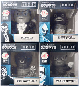 Handmade by Robots - Universal Monsters 4-Pack 