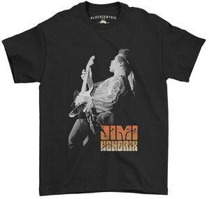 Jimi Hendrix - Classic - Heavy Cotton T-Shirt - Large Black 