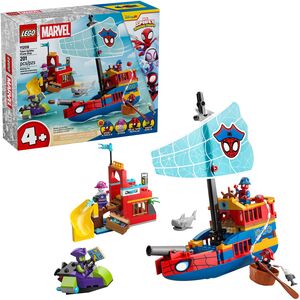 LEGO® Marvel Spidey and His Amazing Friends Team Spidey Pirate Ship 11208