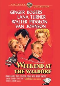 Week-End at the Waldorf , Ginger Rogers