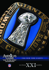 NFL America's Game: 1986 Giants (Super Bowl Xxi)