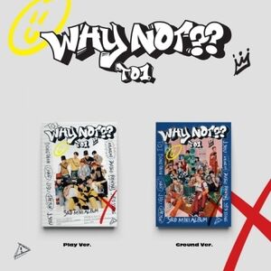 Why Not?? - incl. 80pg Photo Book, Envelope, TO1 Logo Sticker Set, TO1 Face Sticker Set, Unit Pop-Up Card, Message Card, Lenticular Photo Card, Photo Drop + Selfie Photo Card [Import]