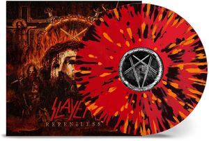 Repentless - Transparent Red W/  Orange & Black Splatter