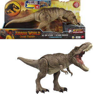 Mattel - Jurassic World: Chaos Theory -  Epic Evolution - All-Out Attack Tyrannosaurus Rex