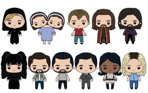 Monogram - FX TV 3D Foam Bag Clip