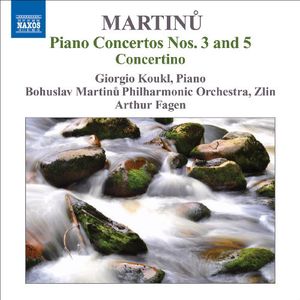 Piano Concertos Nos 3 & 5 Concertino , Giorgio Koukl