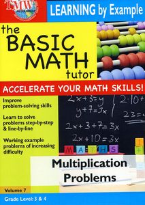Basic Math Tutor Multiplication Problems