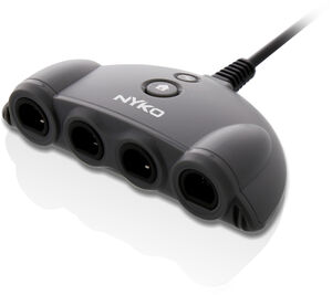 Switch Accessory:  NYKO Retro Controller Hub Plus:  4 Port GameCube Controller Adapter 