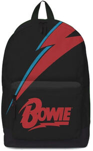Rocksax - Bowie - Lightning Logo - Classic Backpack with Laptop Pocket (Black) 