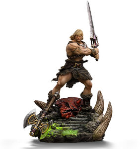 Iron Studios - Masters of the Universe - Art Scale 1/ 10 - He-Man Unleashed Statue (MOTU) 