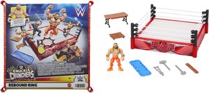 Mattel Collectible - WWE Knuckle Crunchers Rebound Ring Playset
