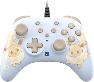Switch 2 Accessory: Wired Controller - HORI - Pad Turbo - Eevee Cottage Core: Officially Licensed by Nintendo