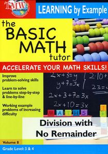 Basic Math Tutor Division With No Remainder