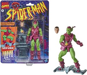 Hasbro Collectibles - Spider-Man - Marvel Legends: Retro Collection -  Green Goblin Action Figure
