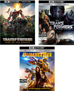 Transformers 4K Ultimate Trilogy Pack , Anthony Hopkins