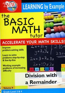 Basic Math Tutor Division With A Remainder