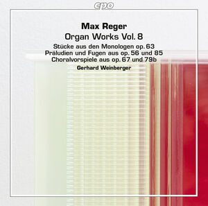Organ Works, Vol. 8 , Gerhard Weinberger