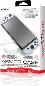 Switch Accessory:  Case - Armor Case - NYKO Clear OLED 
