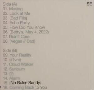 No Rules Sandy , Sylvan Esso