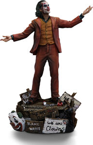 Iron Studios - Joker - Art Scale 1/ 10 - The Joker (Arthur Fleck) Statue , Joaquin Phoenix