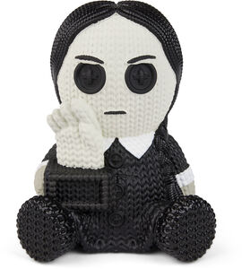 Handmade by Robots - The Addams Family - Wednesday with Thing #101 (Limited Edition Glow in the Dark)