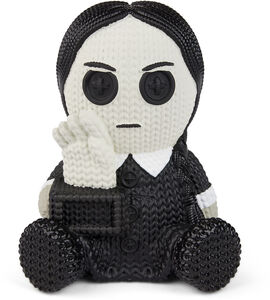 Handmade by Robots - The Addams Family - Wednesday with Thing #101 (Limited Edition Glow in the Dark)