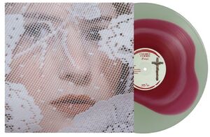 Clearly Cursed - Red/ Milky Clear , PONY