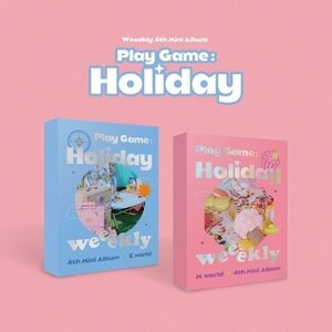 Play Game: Holiday (Random Cover) (incl. 92pg Photobook, 2x Photocard, Photo Ticket, Sticker, Printed Photo + Travel Name Tag) [Import]