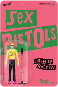 SEX PISTOLS REACTION FIGURES W2 - JOHNNY ROTTEN
